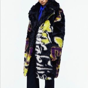 Mens H&M circular design coat